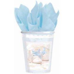 Blue Tiny Blessing Paper Cups