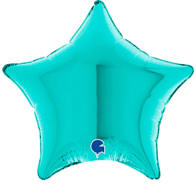 Tiffany Star Balloon - 4" Foil