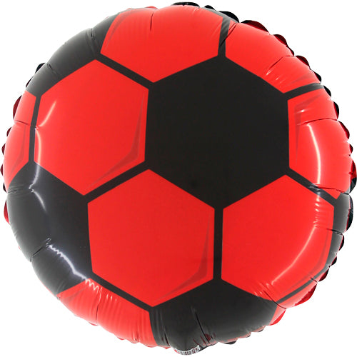 Red Soccer Ball - 18" Foil