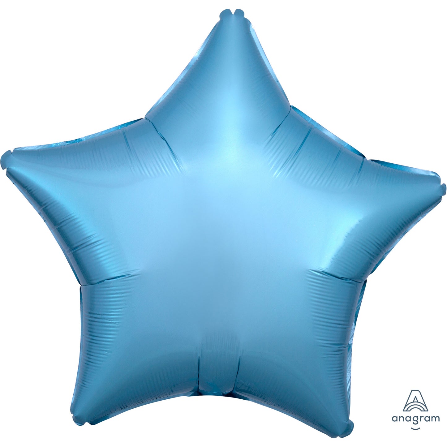 Metallic Pearl Pastel Blue Star Balloon - 18" Foil
