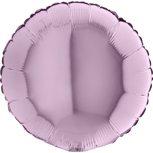 Lilac Round Balloon - 18" Foil