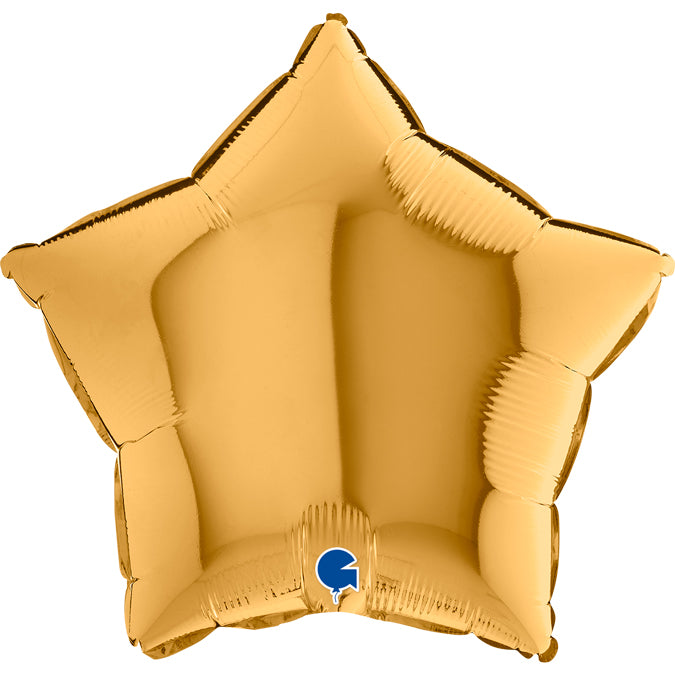 Gold Star Balloon - 18" Foil