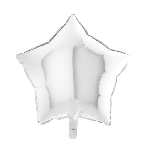 White Star Balloon - 18" Foil