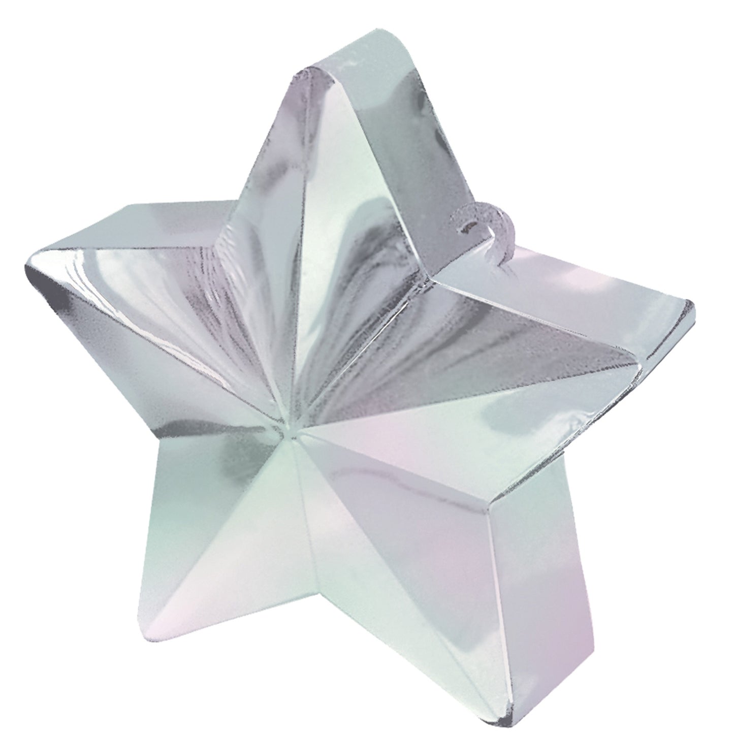Iridescent Star Luxury Balloon Weights 150g/5oz - 12 PC