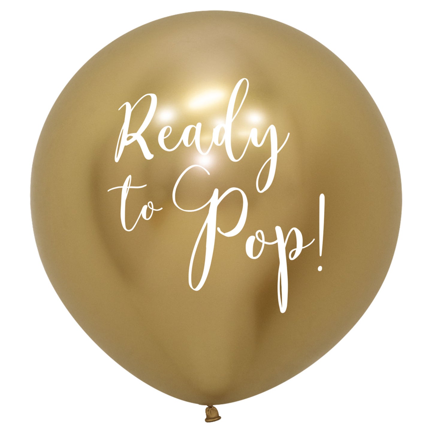 Reflex Ready to Pop Gold 970 Balloon - 24" Latex (1ct)