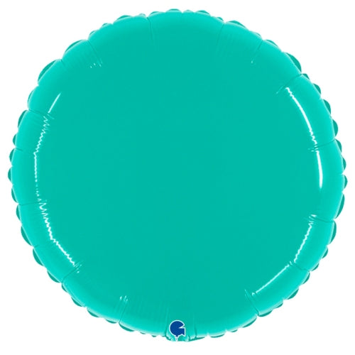 Shiny Tiffany Round Balloon - 21" Foil