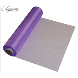 Purple Soft Sheer Organza
