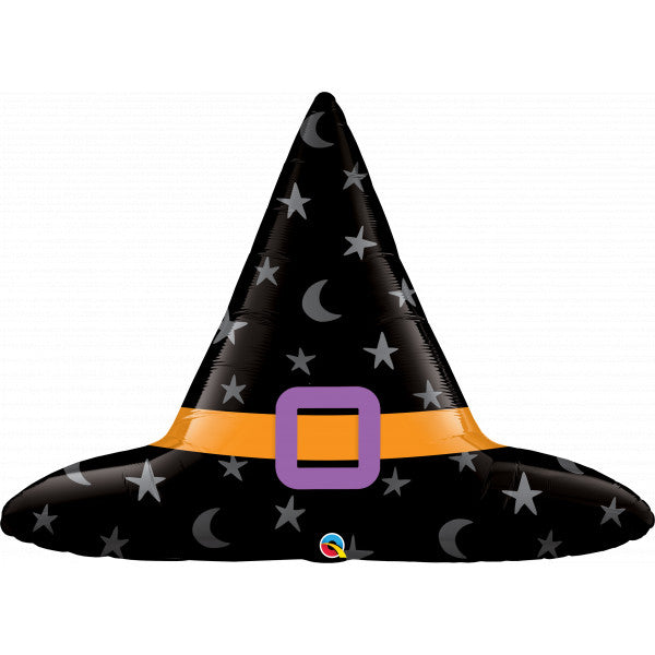 WITCH'S HAT HALLOWEEN Supershape Balloon - 40" Foil