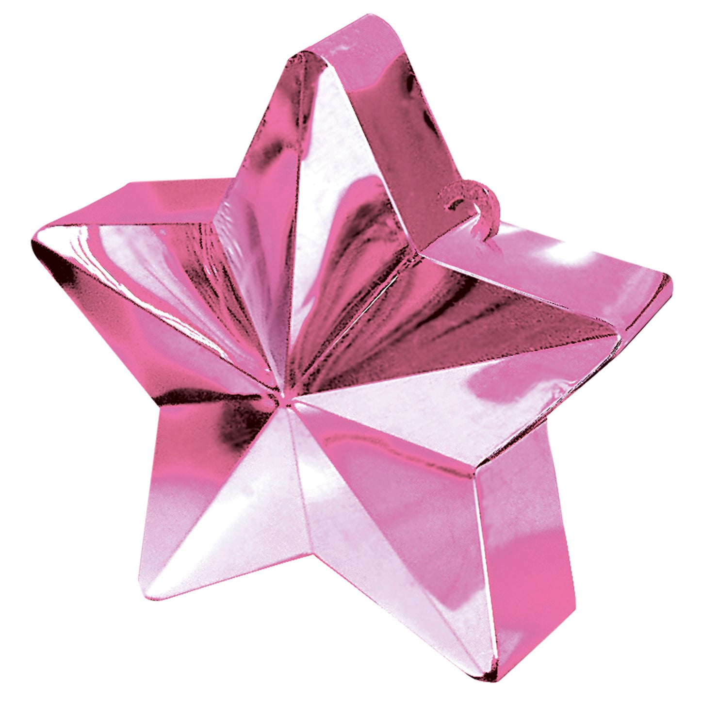 Pink Star Luxury Balloon Weights 150g/5oz - 12 PC