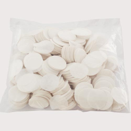 White Paper Dots Confetti - 100g (25mm)