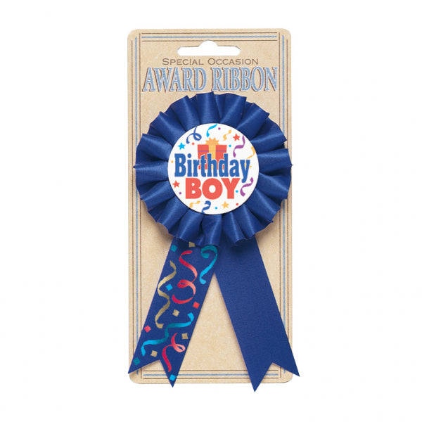 Birthday Boy Award Ribbons - 1 PC