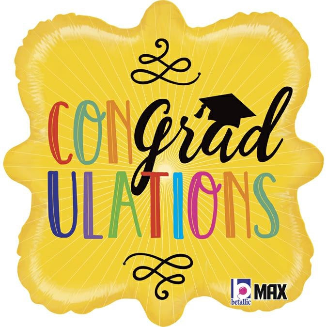 Congratulations Graduate Balloons - 18" Foil
