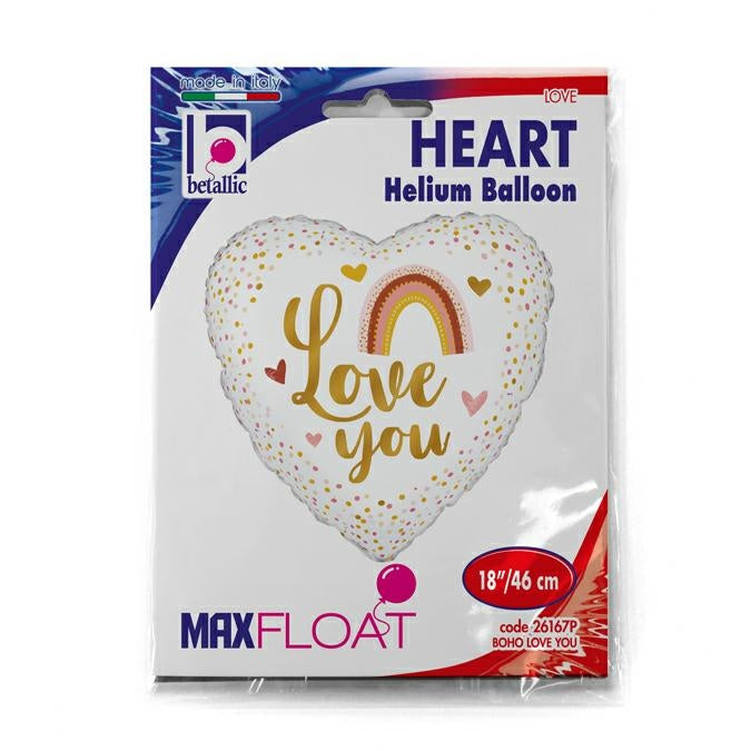 Boho Love you Balloon - 18" Foil