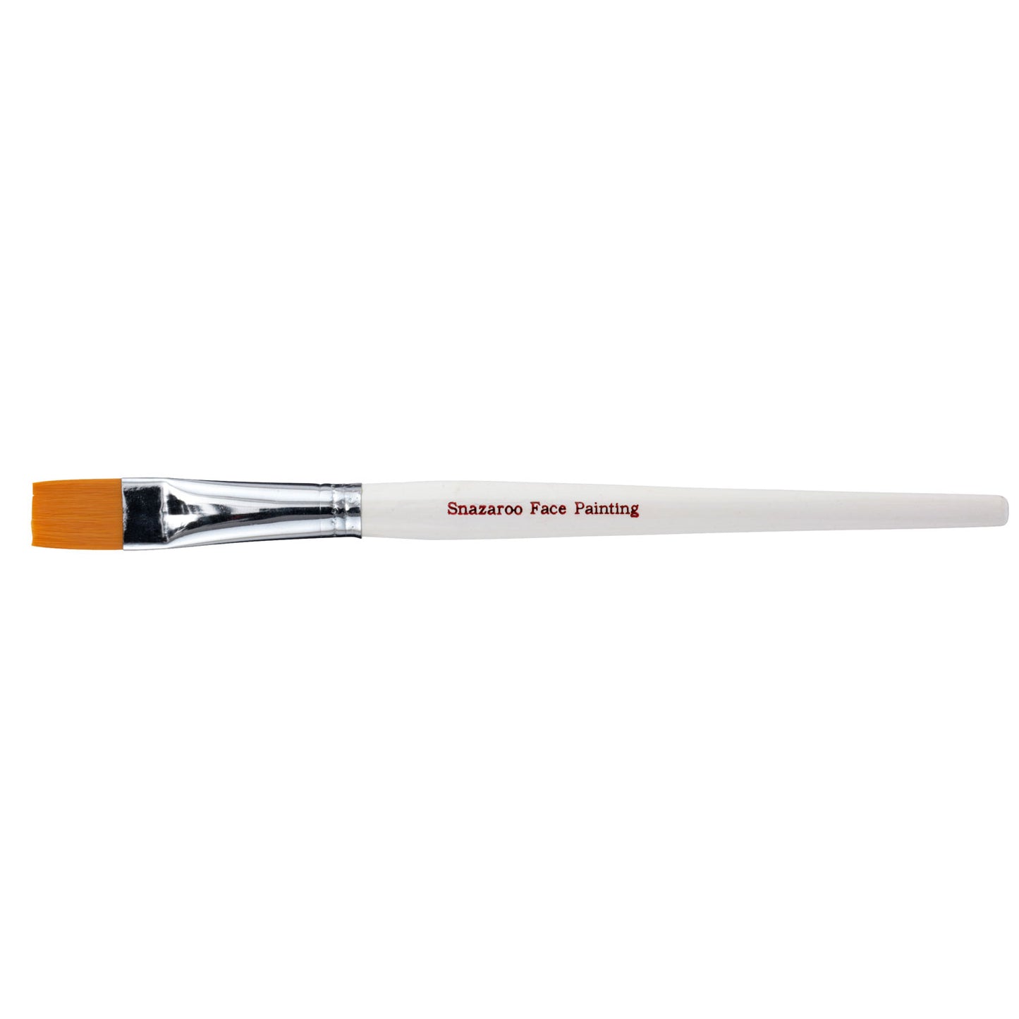 Snazaroo Large Flat Brush - White - 1ct