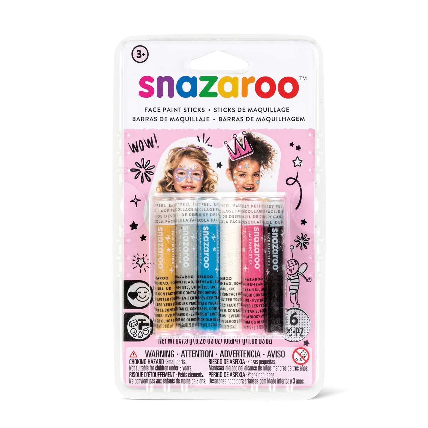 Snazaroo Girls Face Painting Sticks - 1 PC