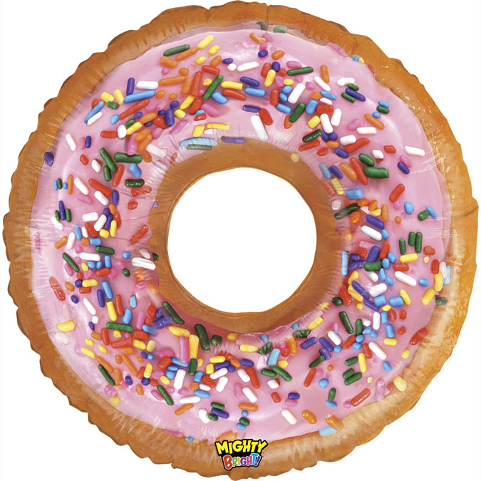 Mighty Pic Donut Supershape Balloon - 39" Foil