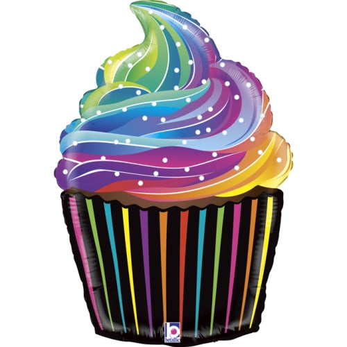 Cupcake Supershape Balloon - Foil
