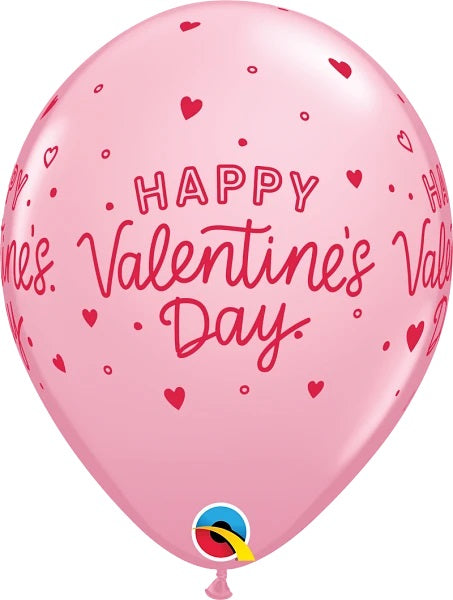 Valentine's Little Hearts Red & Pink Balloon - 11" Latex (25ct)
