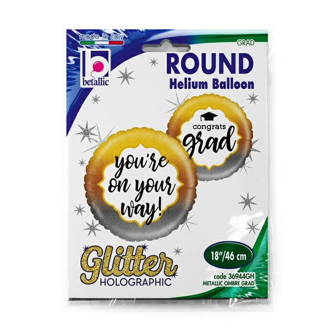 Metallic Ombre Grad Balloon - Foil 18"/45cm