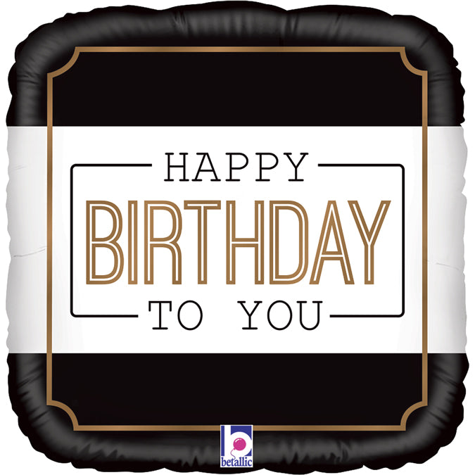 Classic Birthday Balloon - 18" Foil