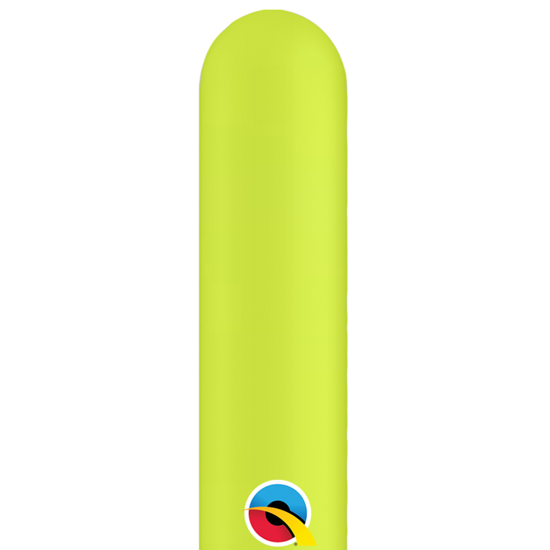 Chartreuse Modelling Balloons - 260Q Latex (100ct)