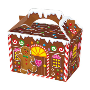 Gingerbread House Food Boxes - (10ct)