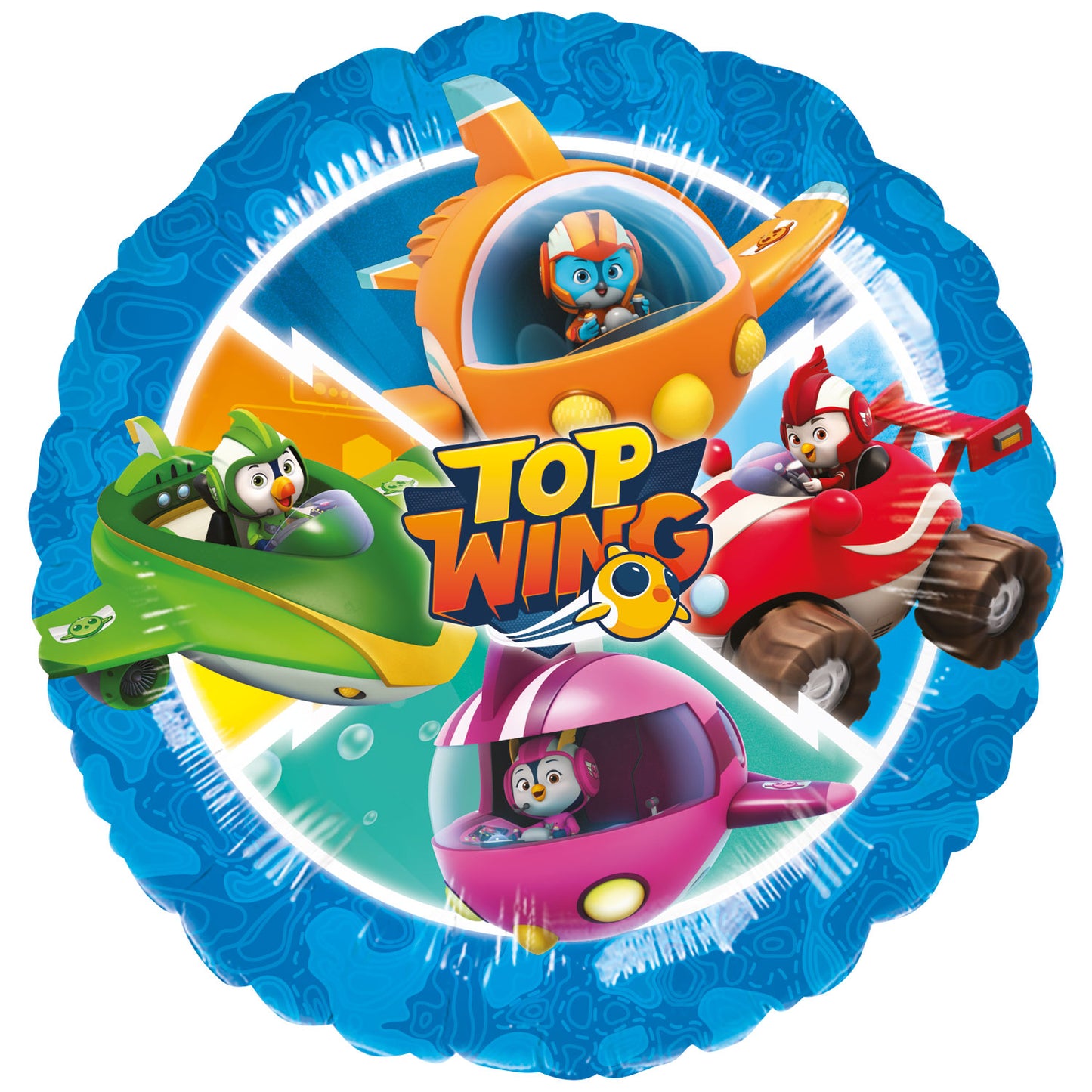 Top Wings Standard Foil Balloon - 18" Foil