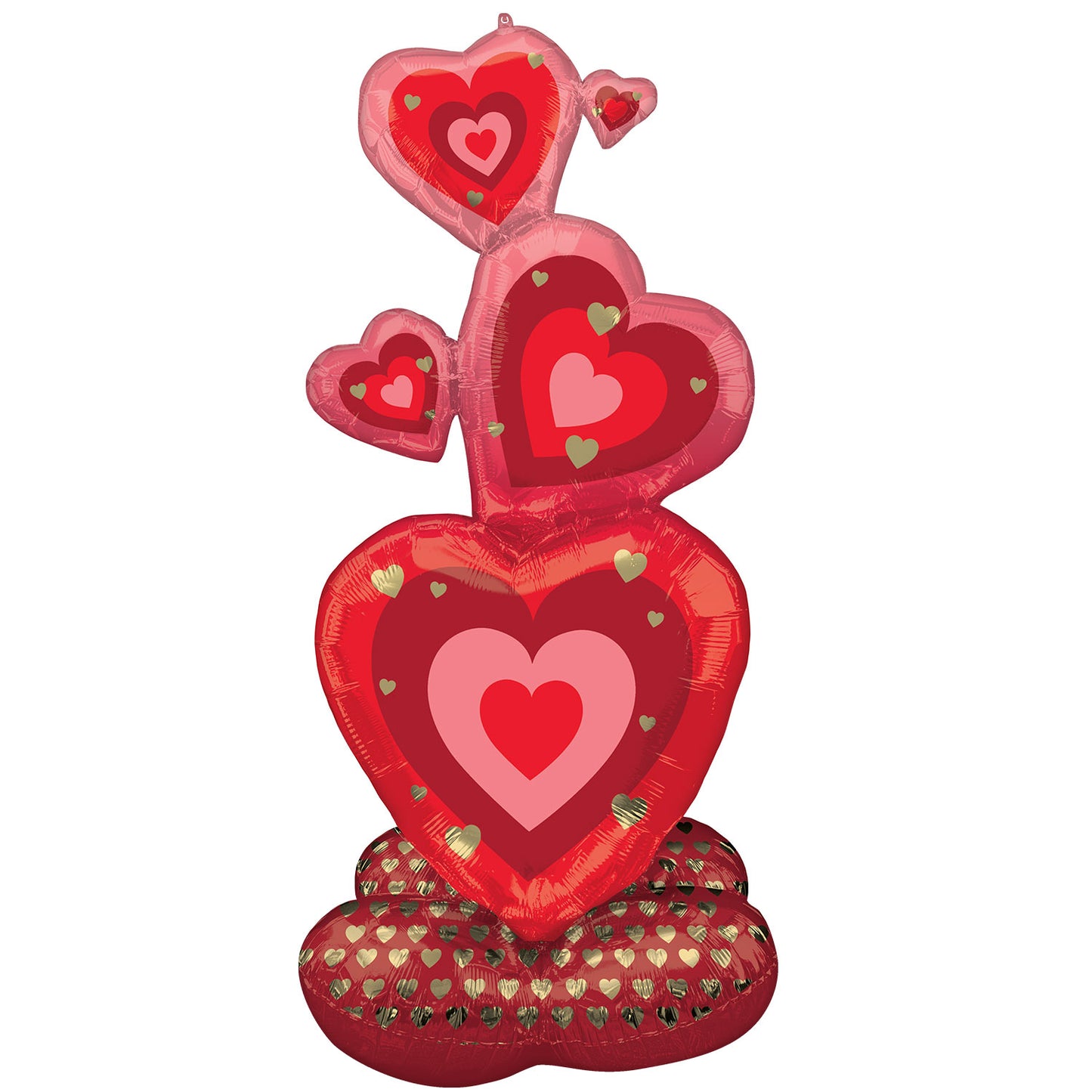 Stacking Hearts Airloonz Balloon - (25" x 55")