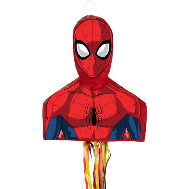 Spiderman 3D Pull Pinata - 1pc 50cm X 24cm
