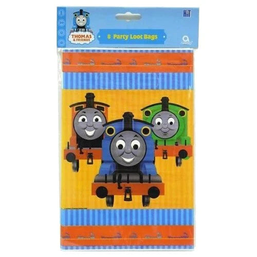 Thomas the Tank Engine Plastic Loot Bags - (8ct)