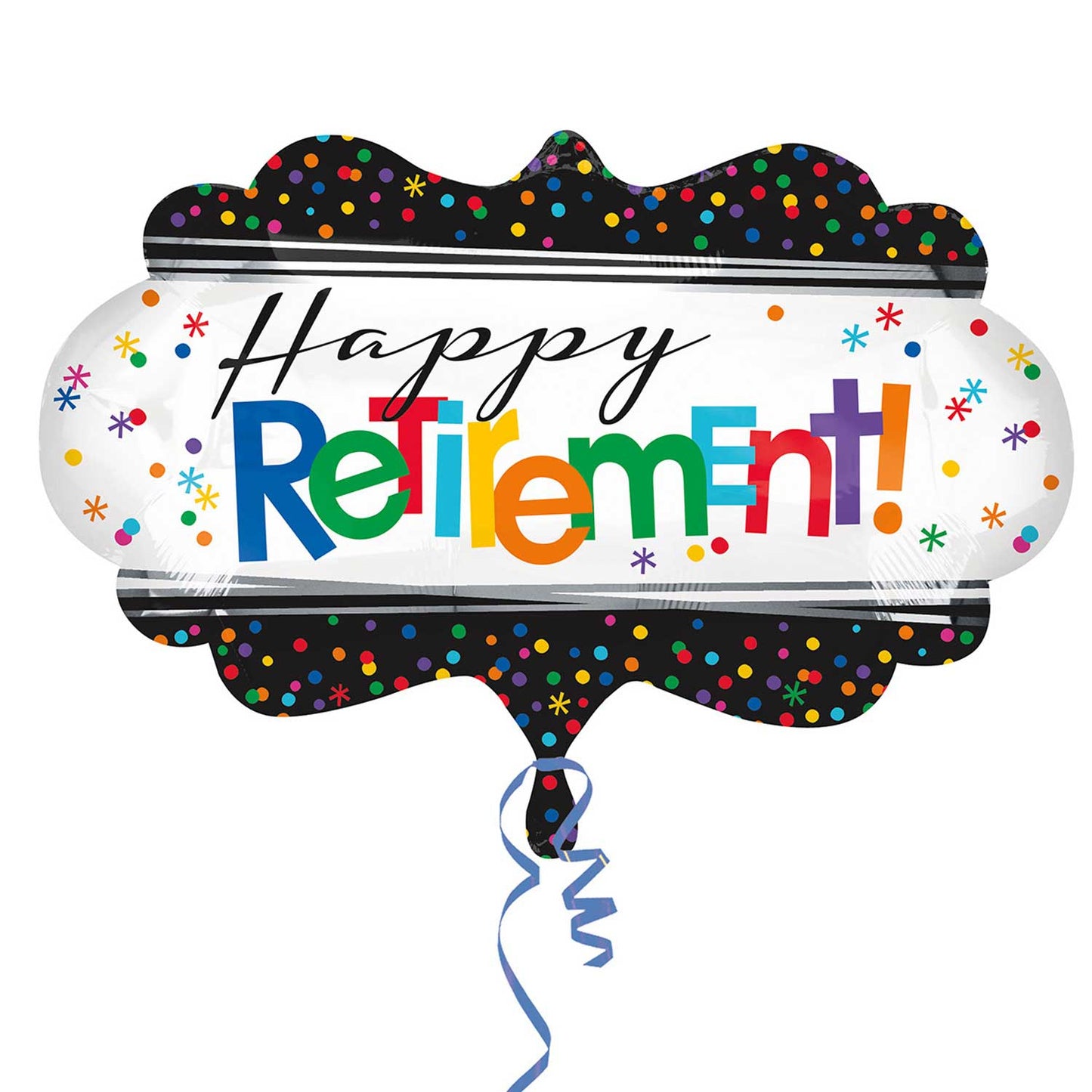 Officially Retired SuperShape Balloons - Foil 27"/68cm x 16"/40cm