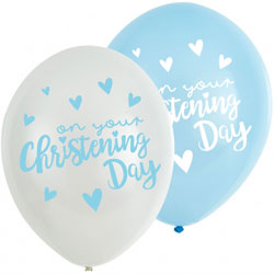 Blue On Your Christening Day - 11" Latex (6ct)