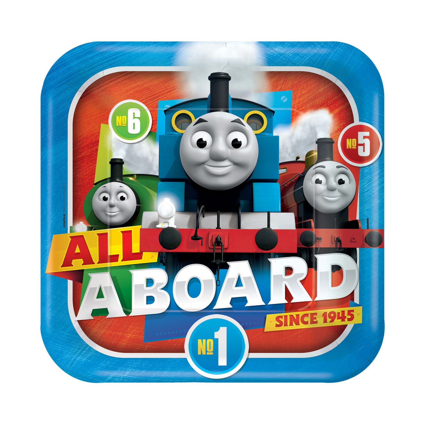 Thomas & Friends Paper Plates - 23cm (8ct)