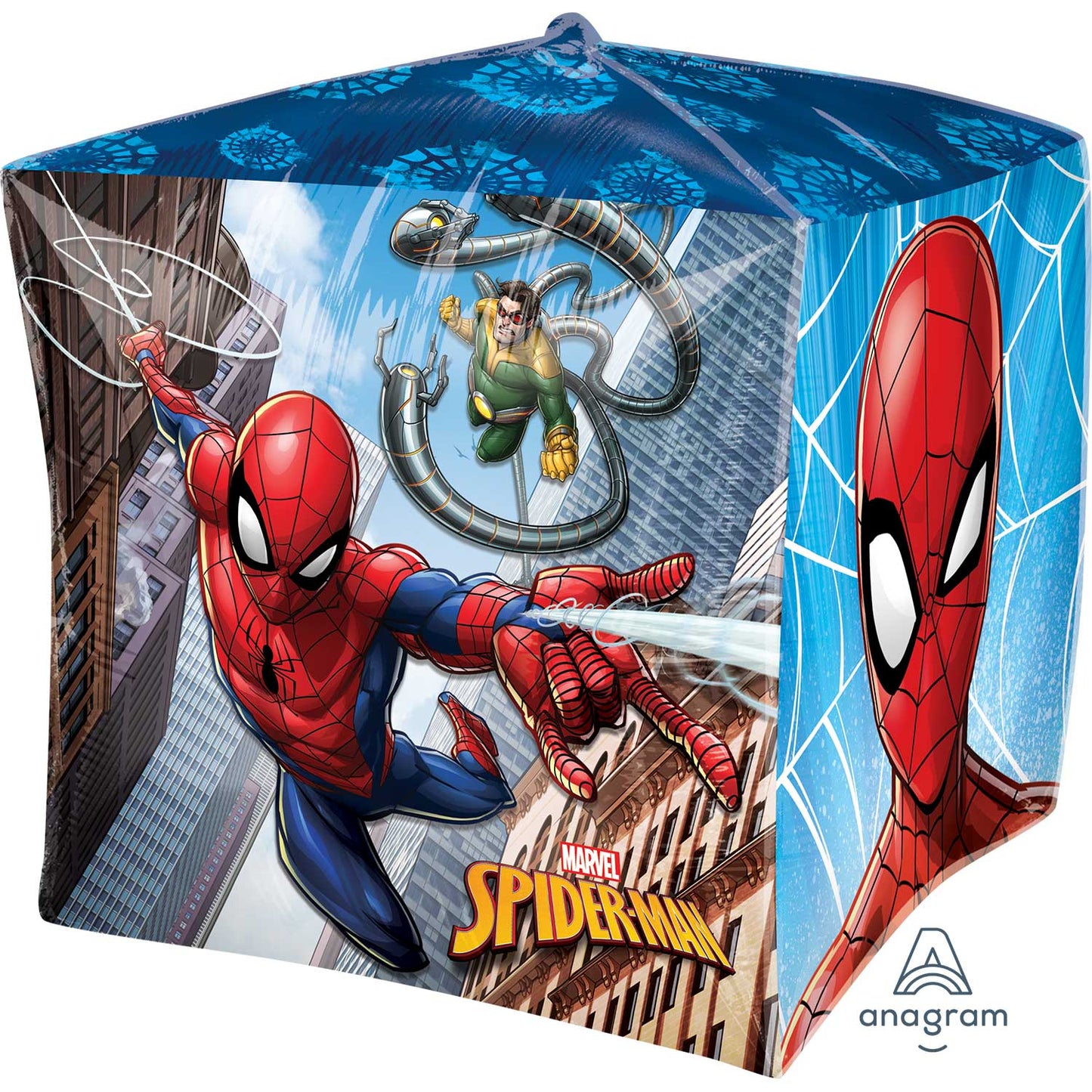 Spider-Man Cubez - (15" x 15") Foil 1ct