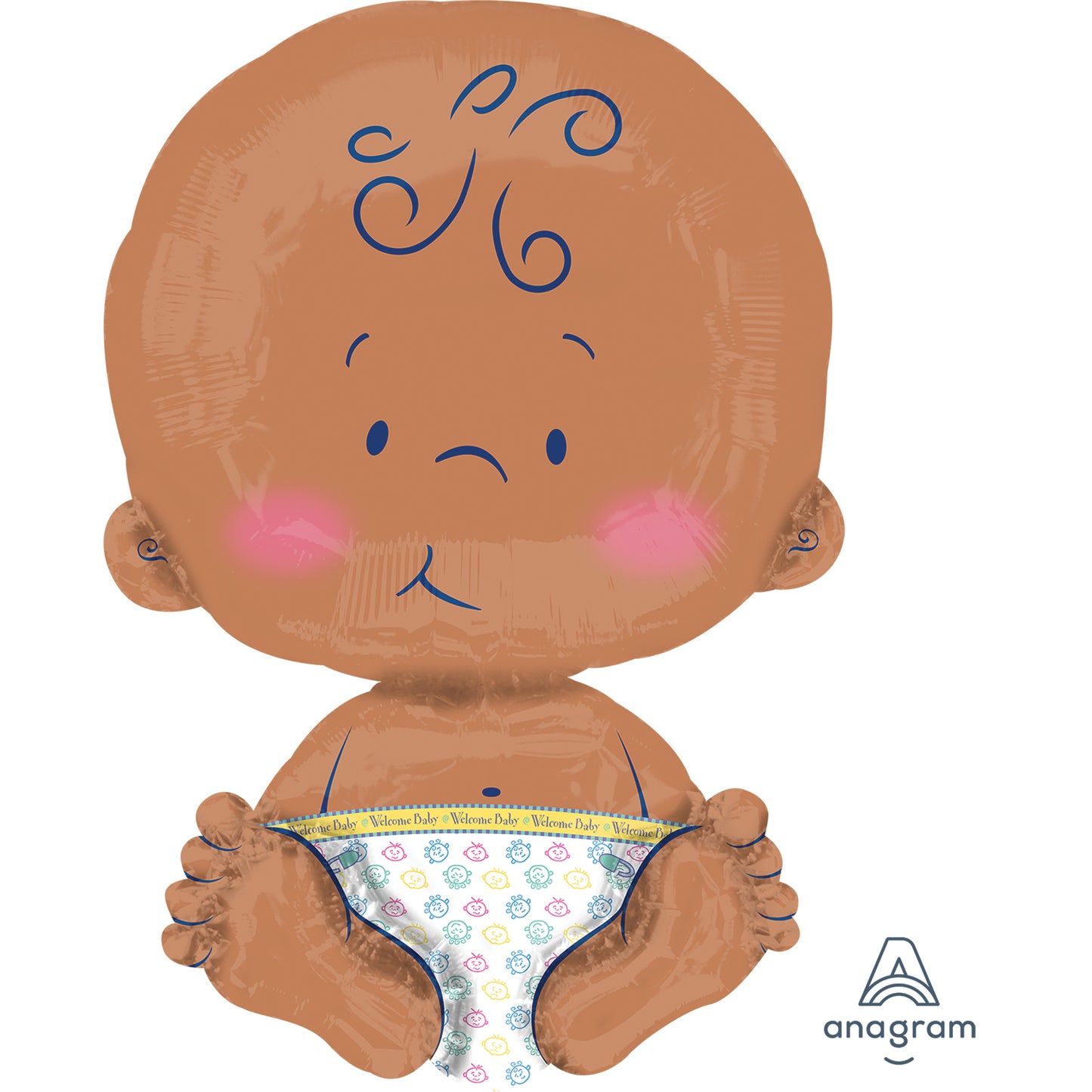 Welcome Baby SuperShape Balloon - (16"x24")