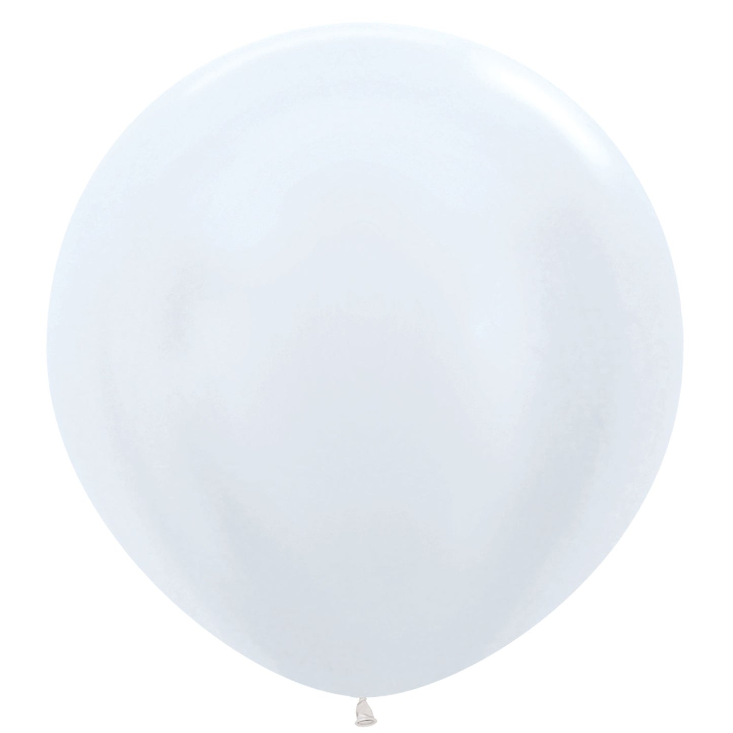 Satin 405 White Balloons - 36" Latex (2ct)