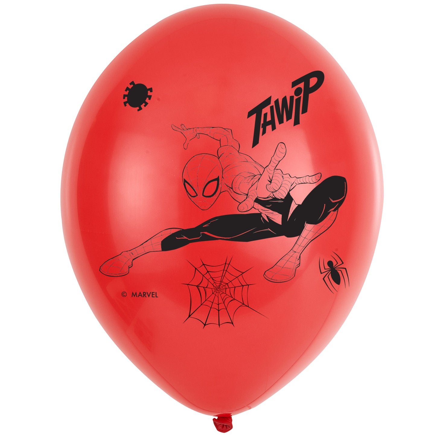 Spider-Man 4 Sided Print Balloon - 11" Latex (6ct)