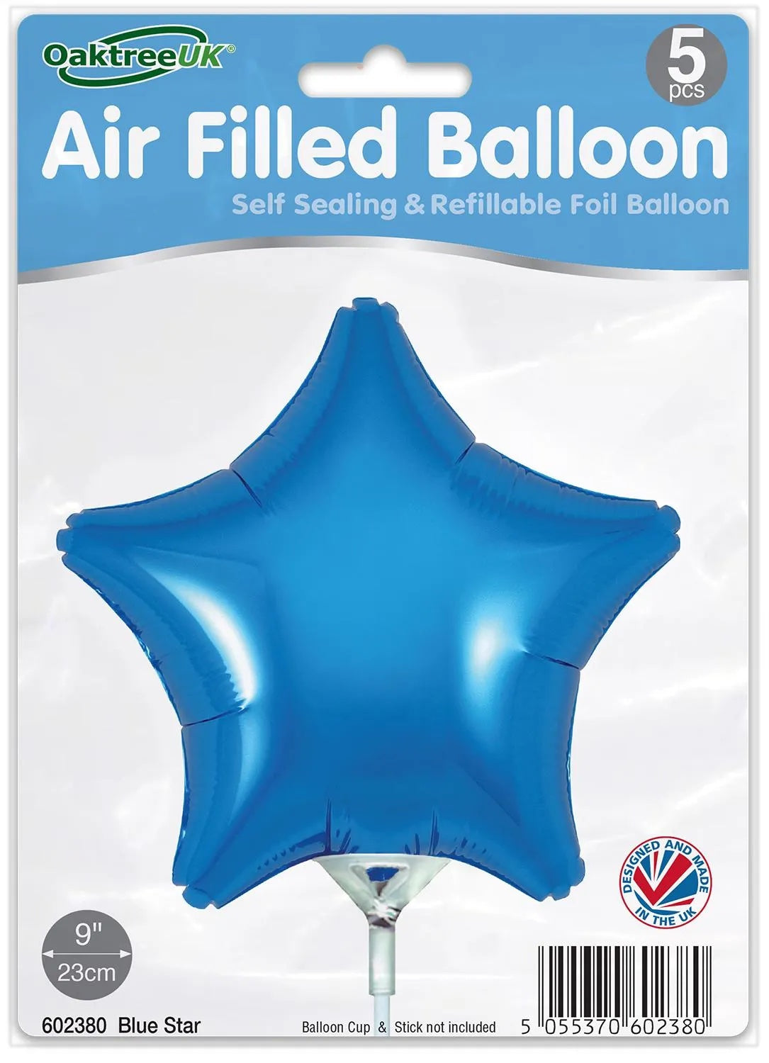 Blue Star 9" Packaged x 5pcs