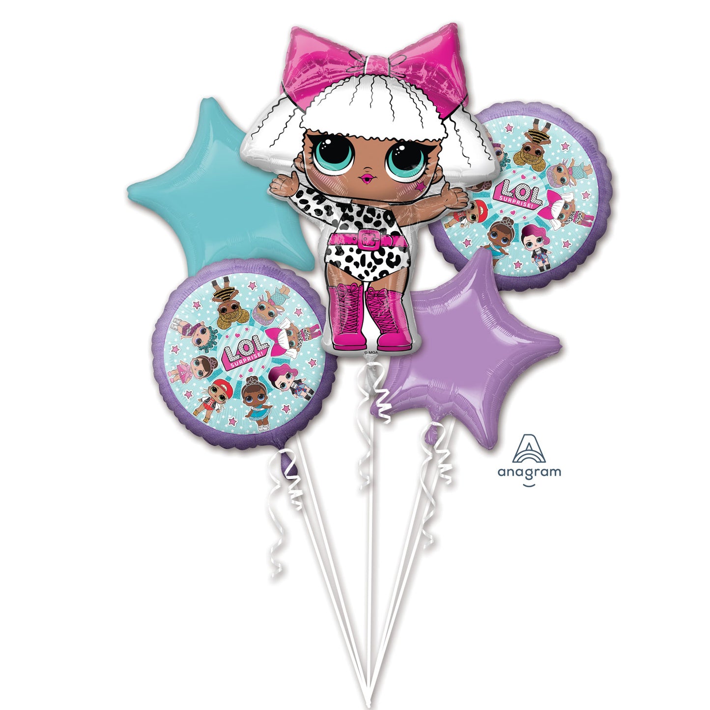 L.O.L Surprise! Balloon Bouquet - Foil