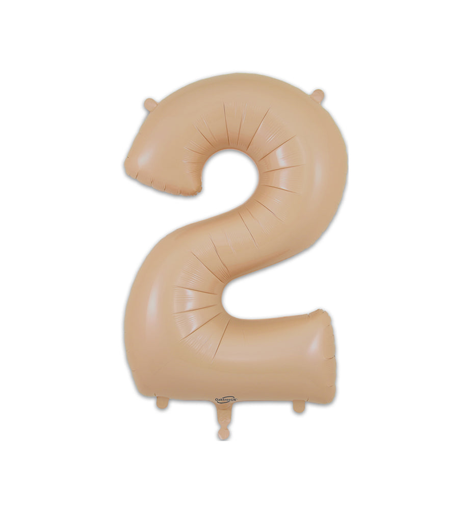 Nude Number 2 Balloon - 34" Foil