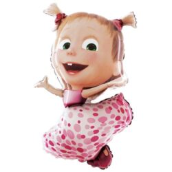 Dancing Masha Mini Shape Air-Filled Balloon – Foil