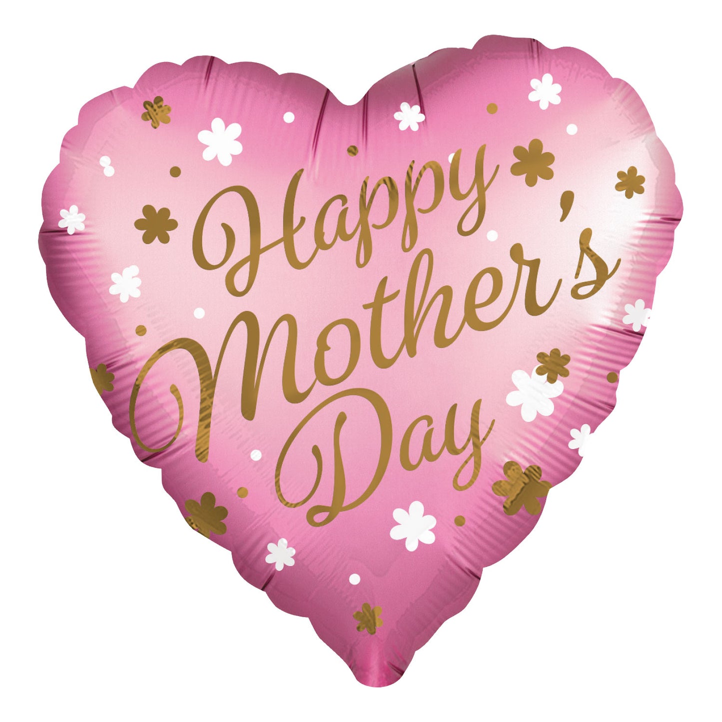 Happy Mother's Day Satin Luxe Balloon - (28" x 28") Foil
