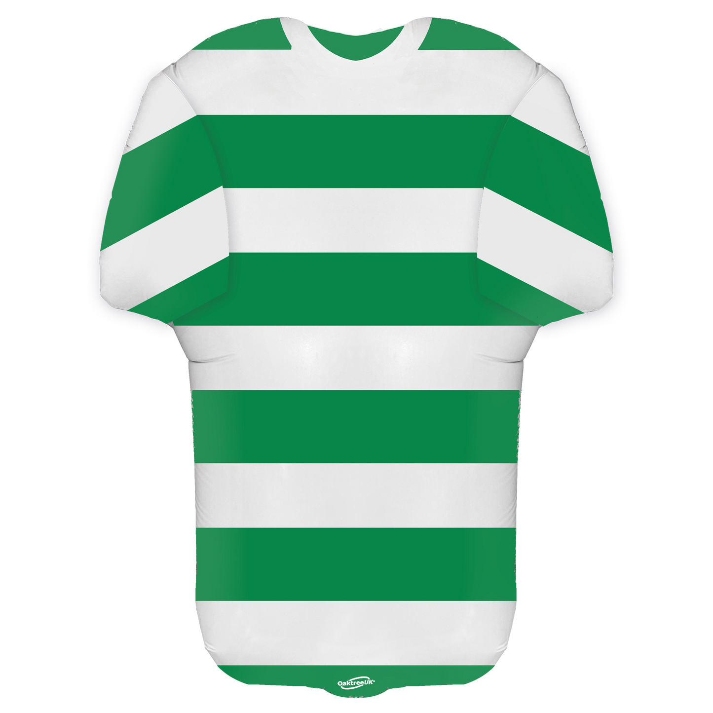 Sports Shirt Green/White Metallic Shape - 24" Foil