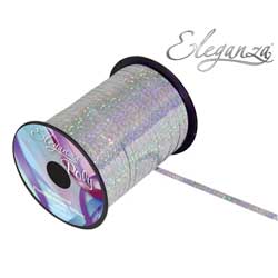 Holographic Silver Curling Ribbon - (5mm x 228.6)