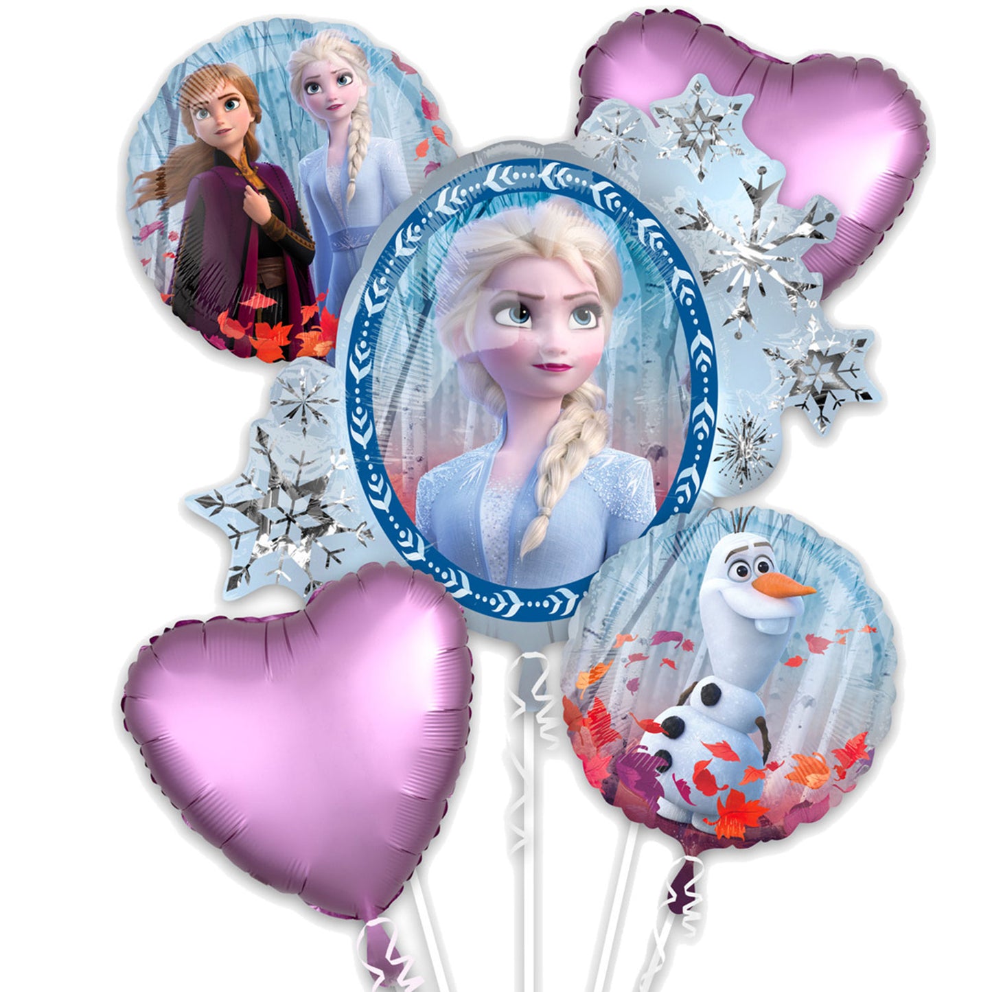 Frozen II Balloon Bouquet - Foil