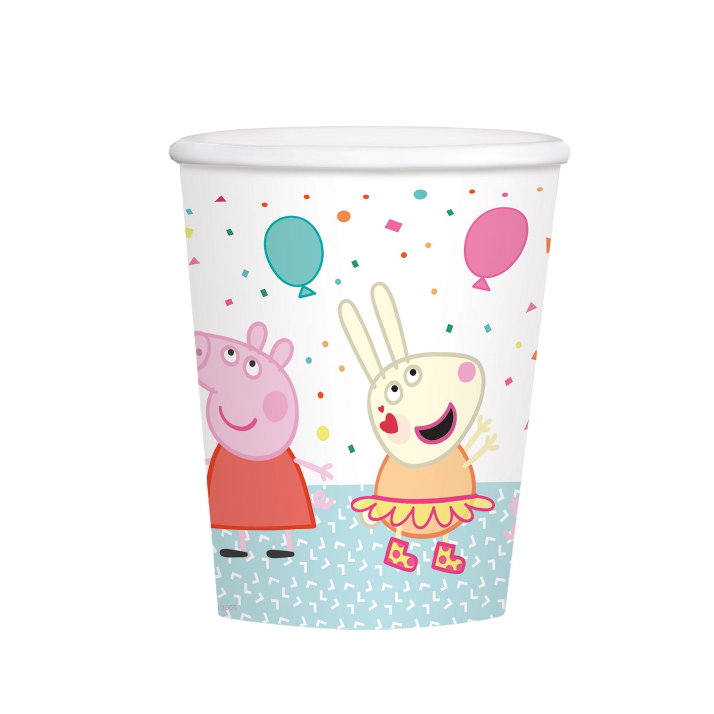 Peppa Pig Paper Cups 250ml - (8ct)