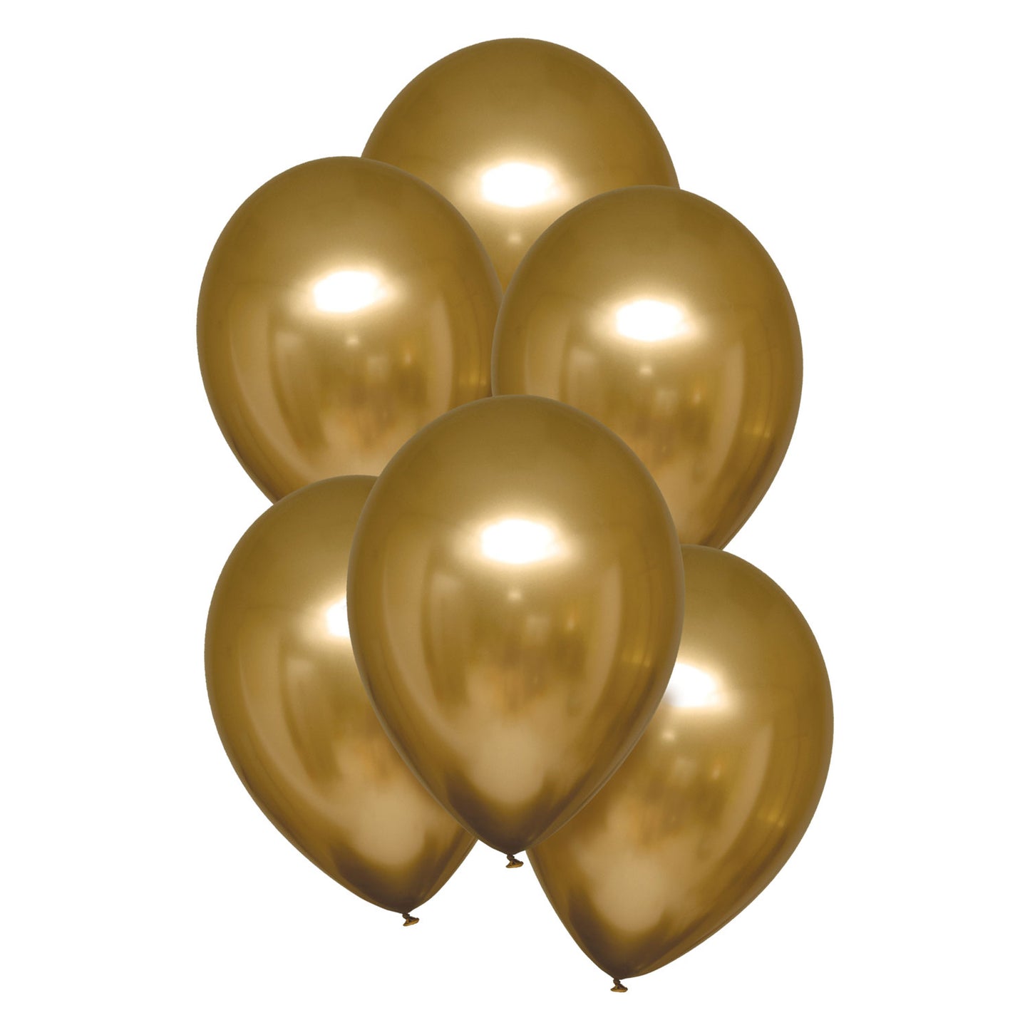 Gold Satin Luxe Balloons - 11" Latex (6ct)
