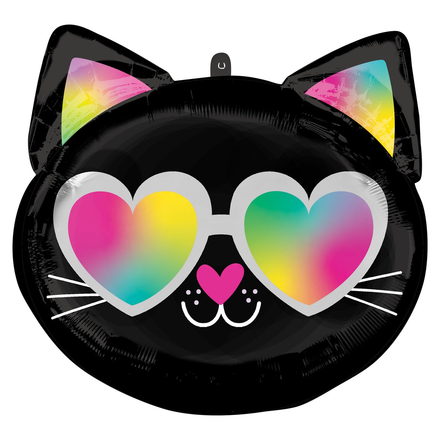 Cool Kitty Standard Junior Shape XL - Foil Balloon 17"/43cm w x 17"/43cm