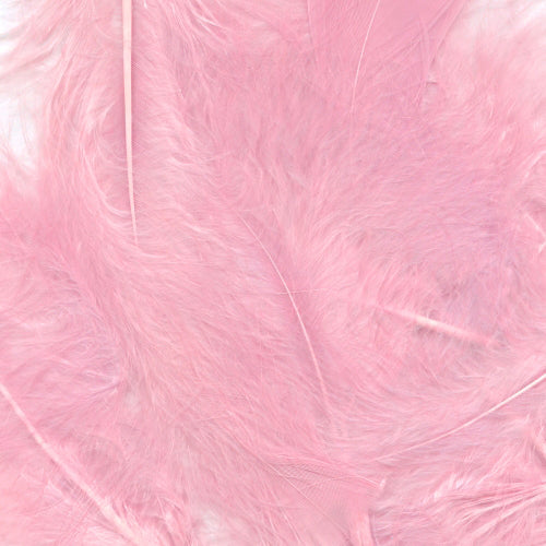 Light Pink No.21 Decorative Feathers - (50g) 3″ – 5″