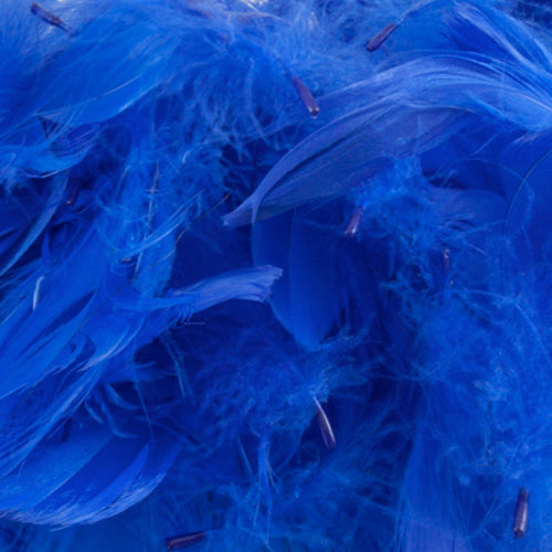 Royal Blue No.18 Decorative Feathers - (50g) 3" - 5"